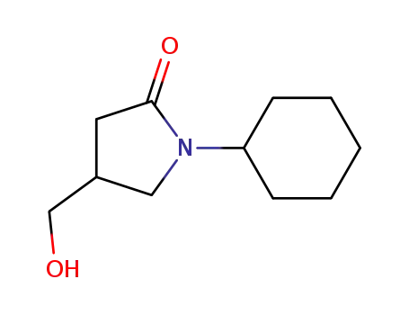 2-Pyrrolidinone, 1-cyclohexyl-4-(hydroxymethyl)-