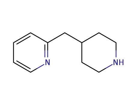 Molecular Structure of 811812-57-4 (Pyridine, 2-(4-piperidinylMethyl)-)