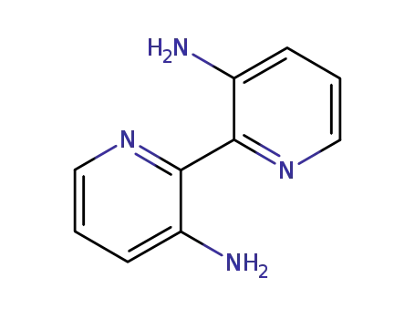 Molecular Structure of 75449-26-2 (2,2'-bipyridine-3,3'-diamine)