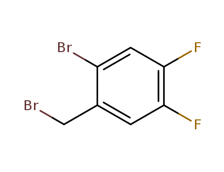 1-Bromo-2-(bromomethyl)-4,5-difluorobenzene cas no. 647862-95-1 98%