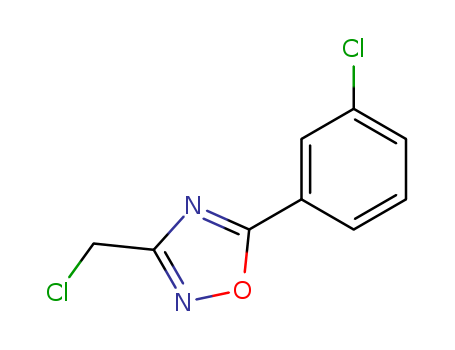 1,2,4-Oxadiazole, 3-(chloromethyl)-5-(3-chlorophenyl)-