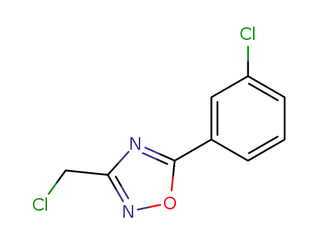 3-(Chloromethyl)-5-(3-chlorophenyl)-1,2,4-oxadiazole