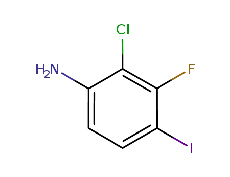 Benzenamine, 2-chloro-3-fluoro-4-iodo-
