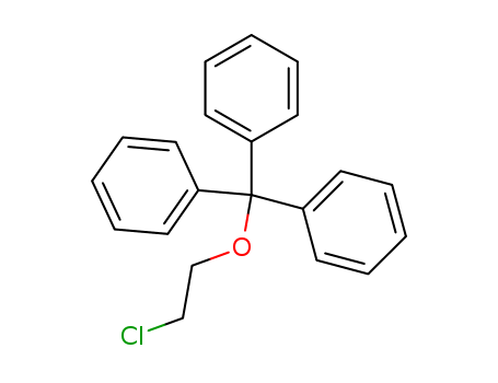 Benzene,1,1',1''-[(2-chloroethoxy)methylidyne]tris-