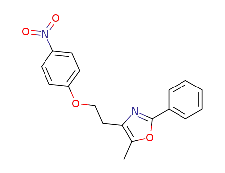 Oxazole, 5-methyl-4-[2-(4-nitrophenoxy)ethyl]-2-phenyl-