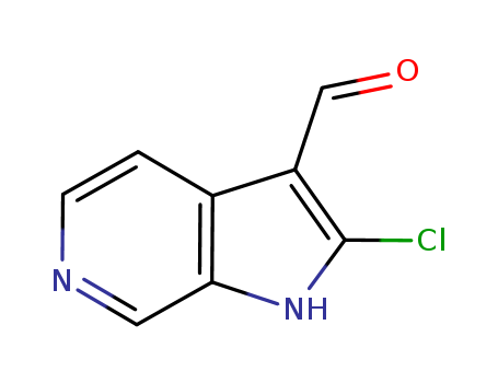 2-Chloro-1H-pyrrolo[2,3-c]pyridine-3-carbaldehyde