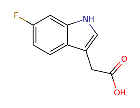 6-Fluoroindole-3-acetic acid cas  443-75-4