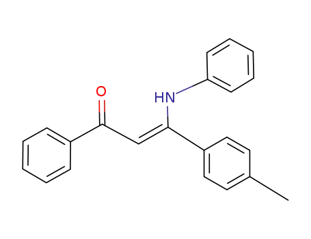(Z)-3-(4-methylphenyl)-1-phenyl-3-(phenylamino)prop-2-en-1-one