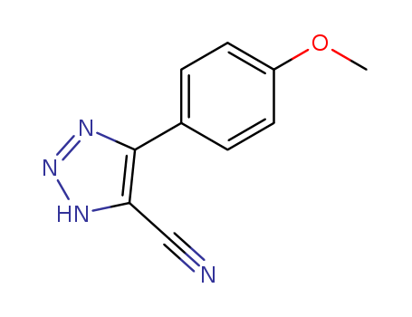 5-(4-METHOXY-PHENYL)-3H-[1,2,3]TRIAZOLE-4-CARBONITRILE
