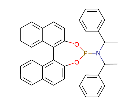 Dinaphtho[2,1-d:1',2'-f][1,3,2]dioxaphosphepin-4-amine,N,N-bis[(1R)-1-phenylethyl]-, (11bR)-