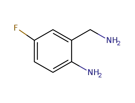 Molecular Structure of 771572-99-7 (2-(Aminomethyl)-4-chloroaniline)