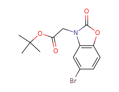 tert-butyl (5-bromo-2-oxo-1,3-benzoxazol-3(2H)-yl)acetate