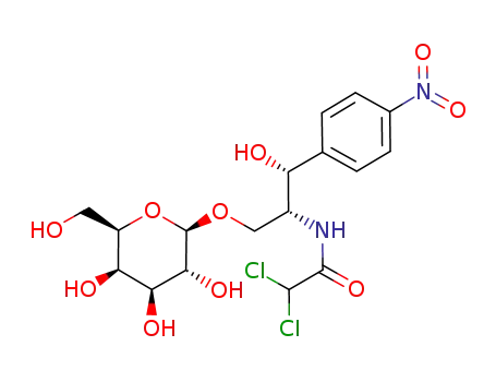 Molecular Structure of 191476-32-1 (CHLORAMPHENICOL 1-O-BETA-D-GALACTOPYRANOSIDE)