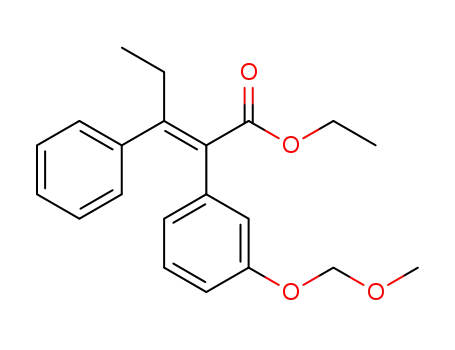 (E)-ethyl 2-(3-(methoxymethoxy)phenyl)-3-phenylpent-2-enoate