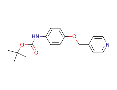 tert-butyl N-[4-(4-pyridylmethoxy)phenyl]carbamate