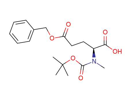 L-Glutamicacid, N-[(1,1-dimethylethoxy)carbonyl]-N-methyl-, 5-(phenylmethyl) ester