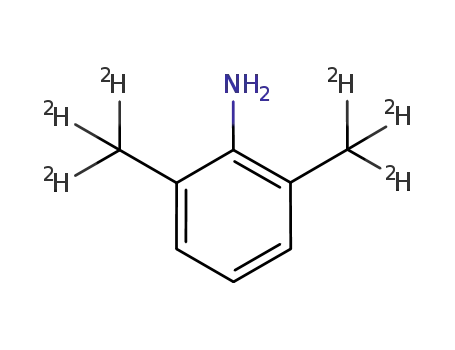 Molecular Structure of 919785-81-2 (2,6-Dimethylaniline-D6)