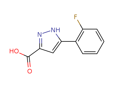 3-(2-fluorophenyl)-1H-pyrazole-5-carboxylic acid(SALTDATA: FREE)