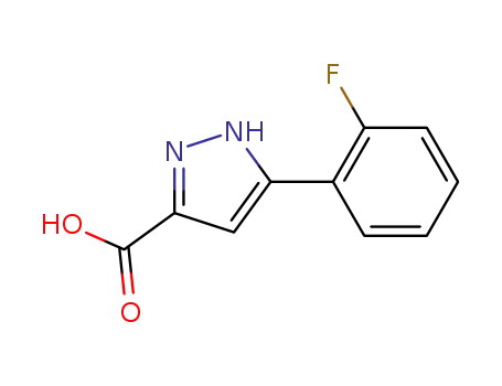 3-(2-fluorophenyl)-1H-pyrazole-5-carboxylic acid
