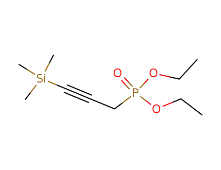 (3-trimethylsilanyl-prop-2-ynyl)-phosphonic acid diethyl ester