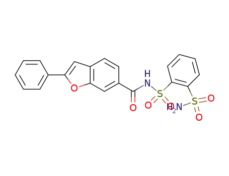 2-Phenyl-N-(2-sulfamoylphenyl)sulfonyl-benzofuran-6-carboxamide