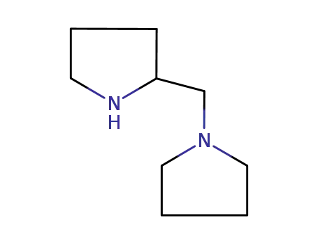 Molecular Structure of 195311-28-5 (1-(2-PYRROLIDINYLMETHYL)PYRROLIDINE)