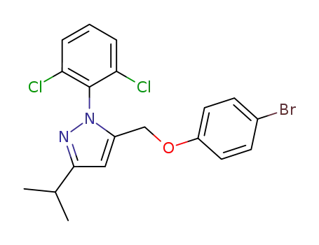 5-(4-bromophenoxymethyl)-1-(2,6-dichlorophenyl)-3-isopropyl-1H-pyrazole