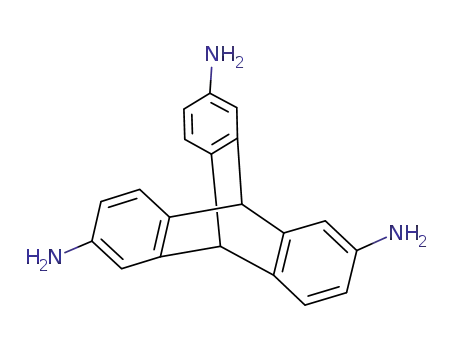Molecular Structure of 58519-06-5 (2,6,14-triaminotriptycene)