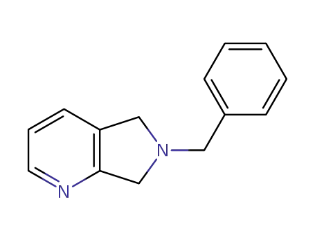 Molecular Structure of 109966-30-5 (6-BENZYL-6,7-DIHYDRO-5H-PYRROLO[3,4-B]PYRIDINE)