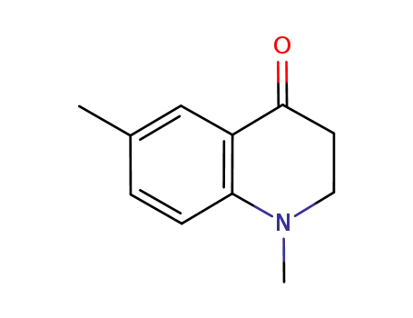 Molecular Structure of 959699-02-6 (1,6-diMethyl-2,3-dihydroquinolin-4-one)