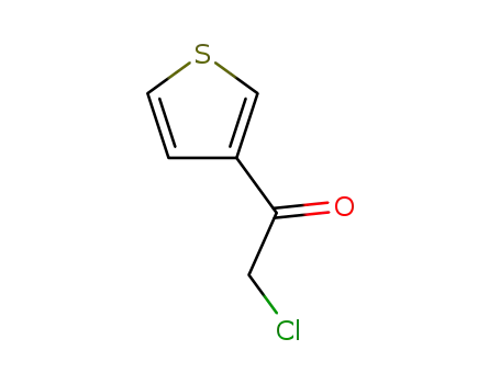 Molecular Structure of 50460-10-1 (2-chloro-1-(thiophen-3-yl)ethanone)
