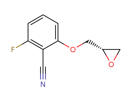 (S)-3-fluoro-2-cyanophenyl glycidyl ether