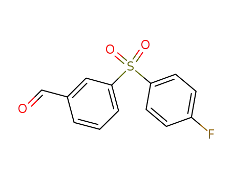 3-((4-fluorophenyl)sulfonyl)benzaldehyde