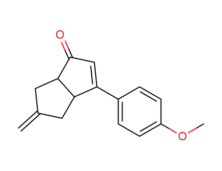 3-(4-methoxy-phenyl)-5-methylene-4,5,6,6a-tetrahydro-3aH-pentalen-1-one