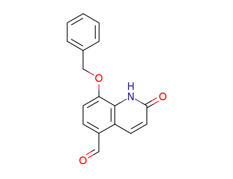 5-Quinolinecarboxaldehyde, 1,2-dihydro-2-oxo-8-(phenylmethoxy)-