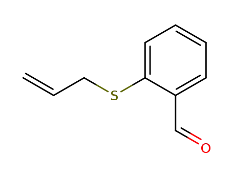 Molecular Structure of 64107-35-3 (Benzaldehyde, 2-(2-propenylthio)-)