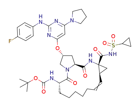 C<sub>40</sub>H<sub>53</sub>FN<sub>8</sub>O<sub>8</sub>S