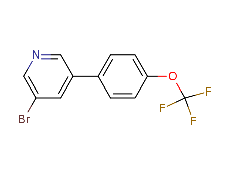 3-Bromo-5-[4-(trifluoromethoxy)phenyl]-pyridine