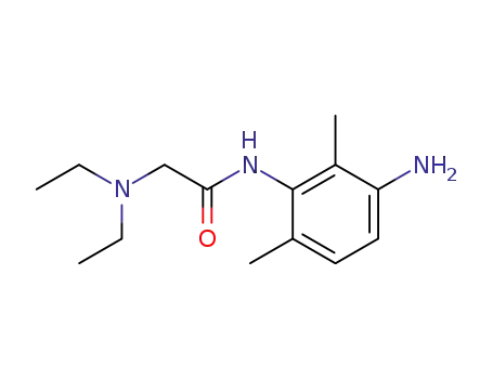 Molecular Structure of 39942-50-2 (3-Amino Lidocaine)