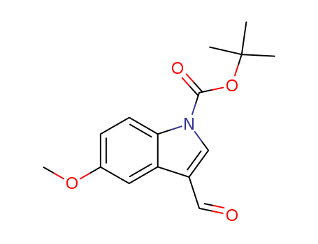 tert-Butyl 3-formyl-5-methoxy-1H-indole-1-carboxylate 324756-80-1