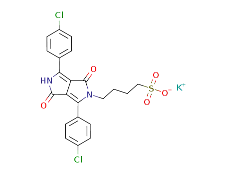 C<sub>22</sub>H<sub>17</sub>Cl<sub>2</sub>N<sub>2</sub>O<sub>5</sub>S<sup>(1-)</sup>*K<sup>(1+)</sup>