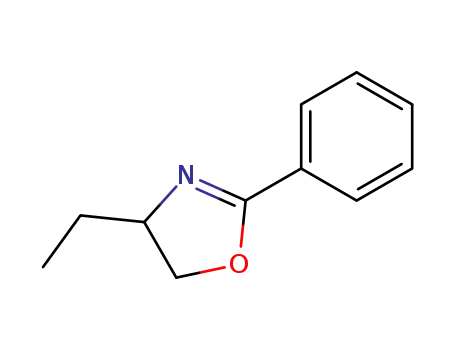 Molecular Structure of 20252-71-5 (Oxazole, 4-ethyl-4,5-dihydro-2-phenyl-)