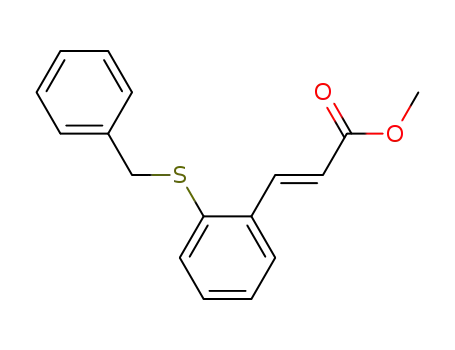methyl (E)-3-(2-benzylsulfanylphenyl)acrylate