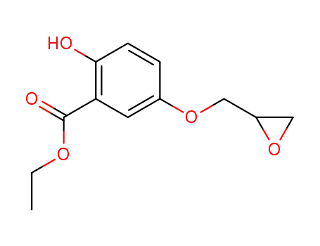 ethyl 2-hydroxy-5-(oxiran-2-ylmethoxy)benzoate