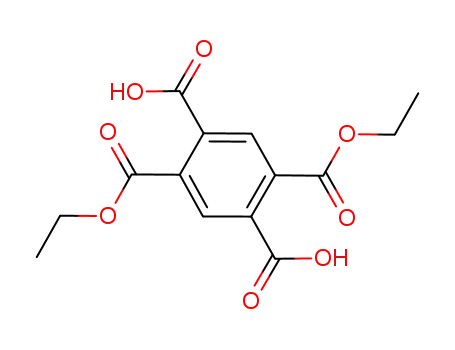 Molecular Structure of 16927-06-3 (2,5-bis(ethoxycarbonyl)benzene-1,4-dicarboxylic acid)