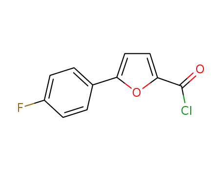 5-(4-플루오로페닐)푸란-2-카르보닐 클로라이드