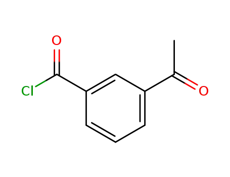 벤조일 클로라이드, 3-아세틸-(9CI)