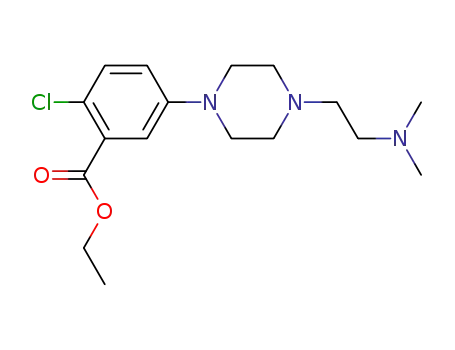 2-chloro-5-[4-(2-dimethylamino-ethyl)-piperazin-1-yl]-benzoic acid ethyl ester