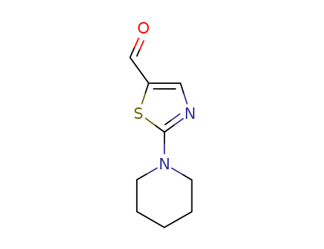 2-Piperidino-1,3-thiazole-5-carbaldehyde, 97%