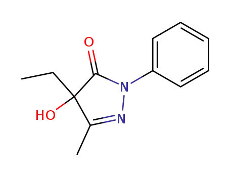 4-ethyl-4-hydroxy-5-methyl-2-phenyl-2,4-dihydro-3H-pyrazol-3-one